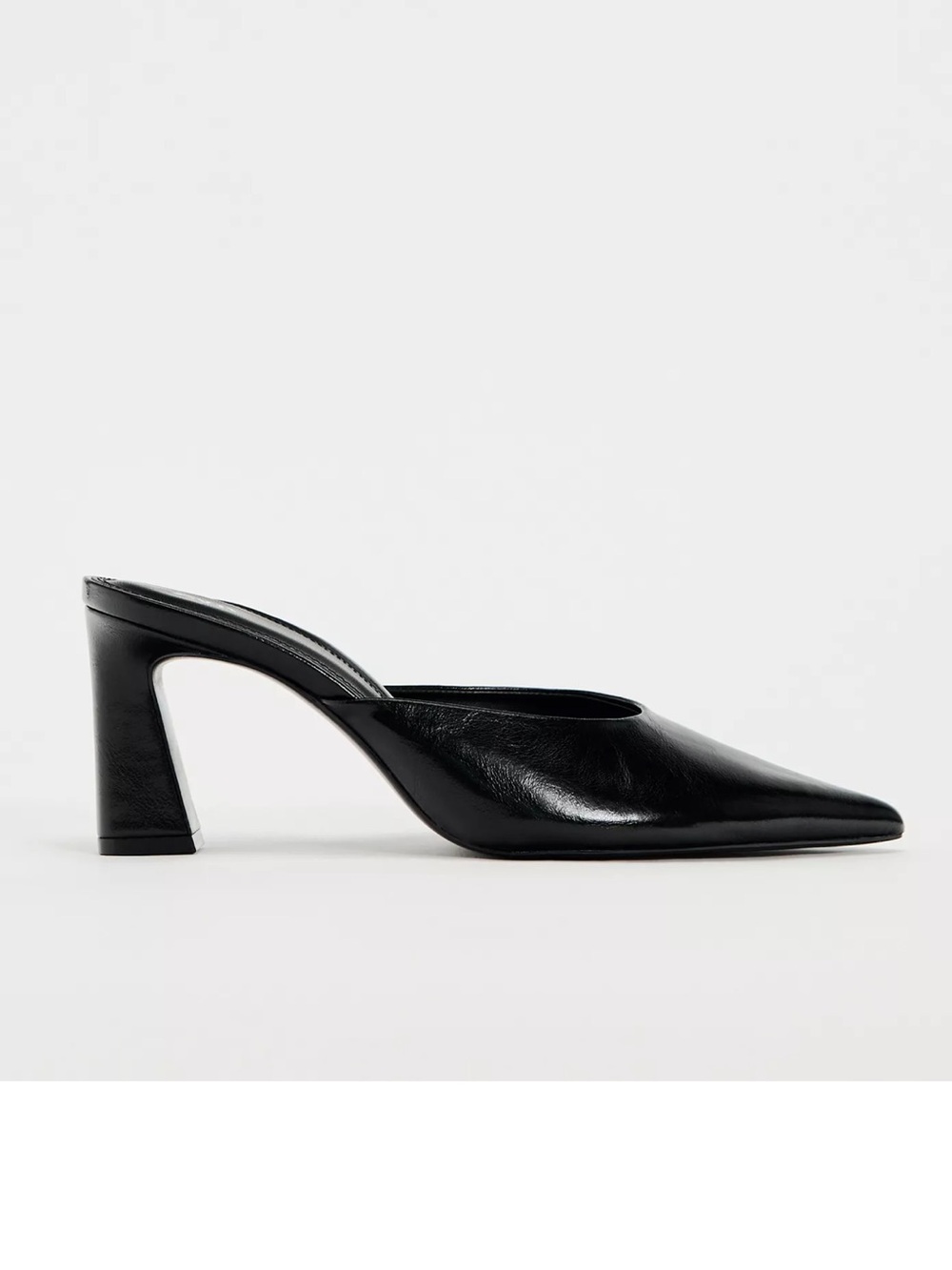Zara Block Heel Slides